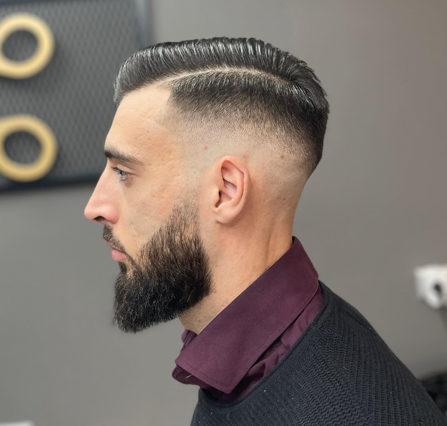 Klassischer Haarschnitt